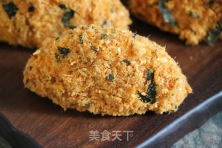 #the 4th Baking Contest and It’s Love to Eat Festival# Meat Floss Xiaobei recipe