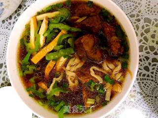 Zhenjiang Guogai Noodles: Private Beef Noodles recipe