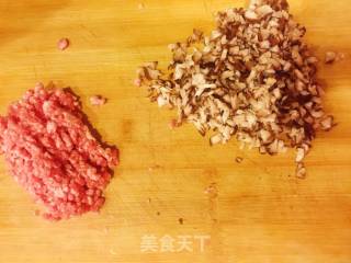 Tofu with Mushroom Minced Meat recipe