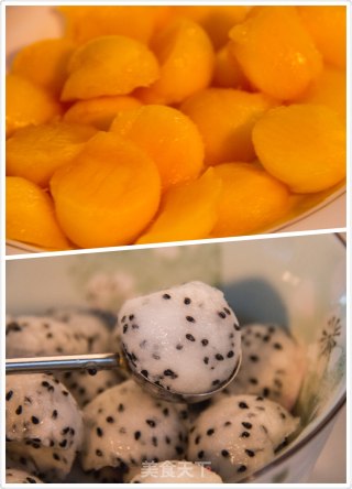 Double Fruit Bird's Nest Cup recipe