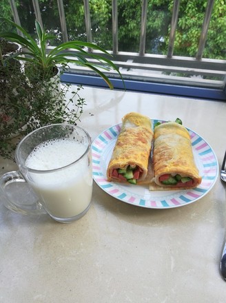 Homemade Delicious Quick Burrito recipe