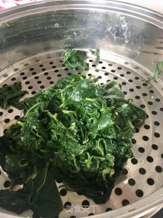 Steamed Sweet Potato Leaves recipe