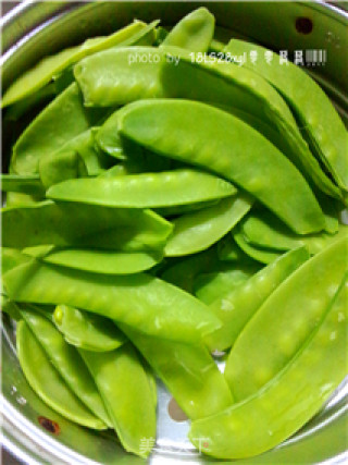 Garlic Snow Peas recipe