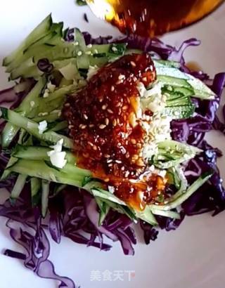Purple Cabbage Salad recipe