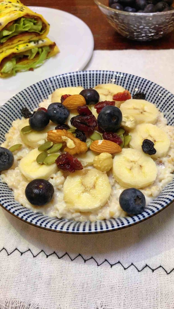 Banana Milk Oatmeal recipe