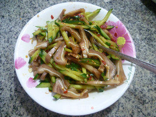 Cucumber Mixed Pig Ears recipe