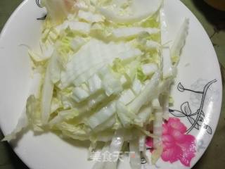 Stir-fried Chinese Cabbage with Sausage recipe