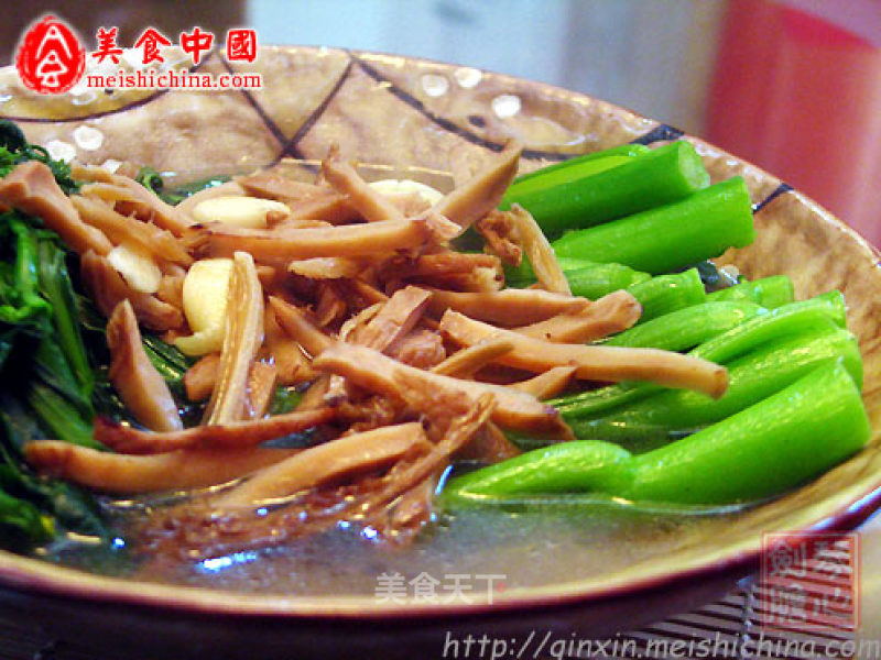 Salted Choy Sum recipe