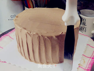 Low-key Luxury~【chocolate Cream Birthday Cake】 recipe