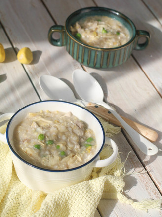 Yuba, Chestnut and Pea Pork Congee——baby Food Supplement