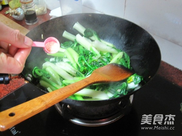 Cabbage Heart in Oyster Sauce recipe