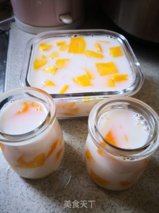 Mango Coconut Milk Jelly recipe
