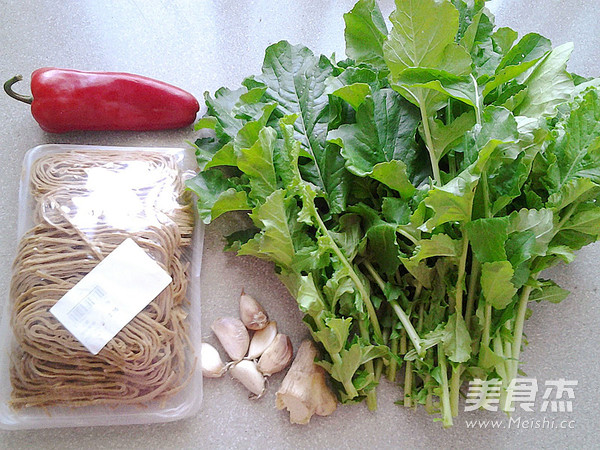 Radish Sprouts Mixed with Cloud Silk recipe