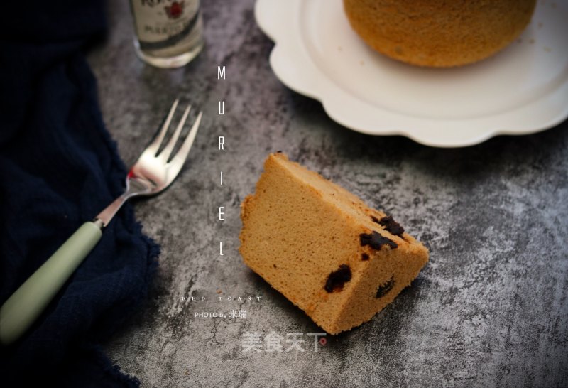 Brown Sugar Longan Chiffon Cake recipe