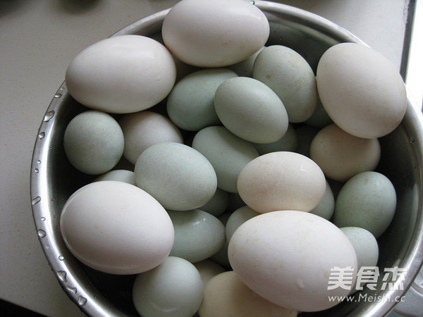 Homemade Salted Duck Eggs recipe