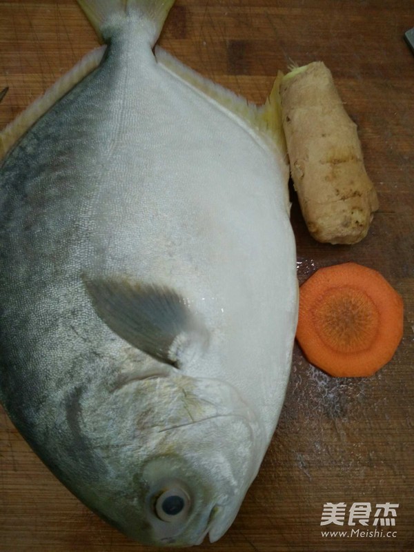 Steamed Pomfret recipe