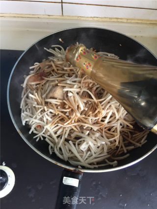 Gourd Noodles Dry Stewed Vermicelli recipe