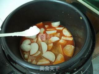 Spicy White Radish recipe