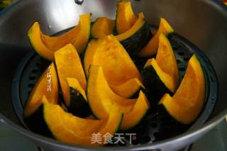 Pumpkin Snowy Mooncake Filling recipe