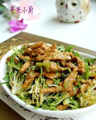 Sauce Pork with Bitter Chrysanthemum recipe