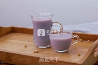 Purple Sweet Potato Soy Milk recipe