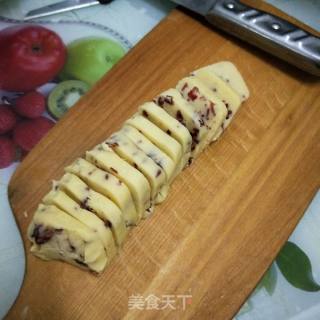 Cranberry Butter Cookies recipe