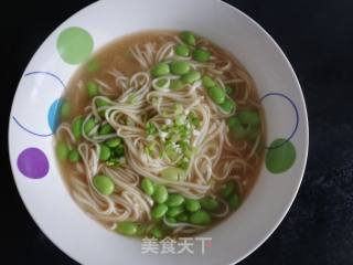 Rice Noodles with Scallions and Chives recipe