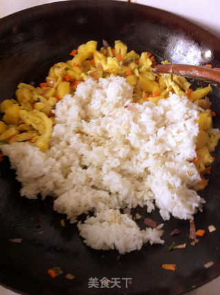 Beggar Version Pineapple Rice recipe