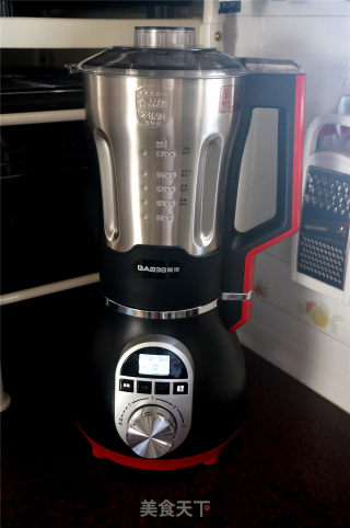 Sweet Potato and Mung Bean Soy Milk recipe