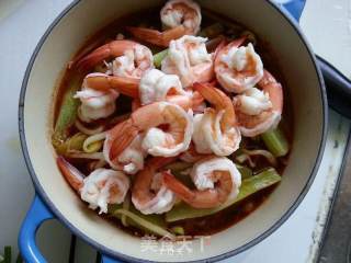 Spicy and Enjoyable 【boiled Shrimp】 recipe