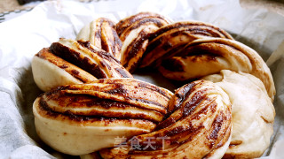 #四session Baking Contest and is Love to Eat Festival# Natural Fermented Brown Sugar Cinnamon Chocolate Rolls recipe