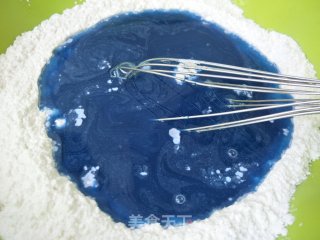 "sweet and Sour Food" Blue Crystal Cold Cake recipe