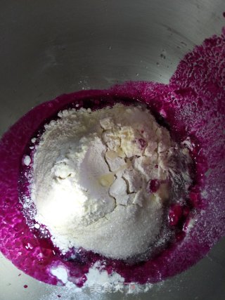 Pitaya Coconut Bread recipe