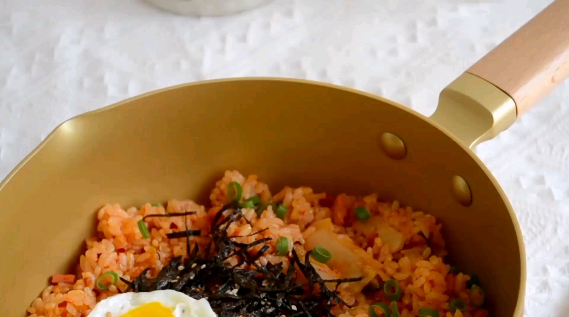 Korean Spicy Cabbage Fried Rice recipe