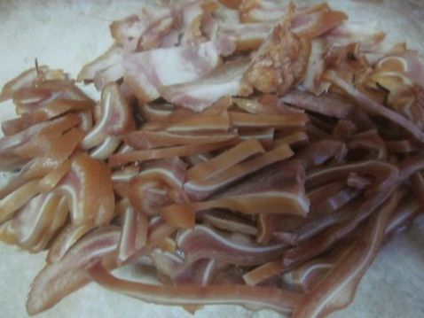 Pig Ears Mixed with Cucumber recipe