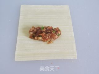 Children's Trick "sugar-shaped Wonton Skewers" recipe