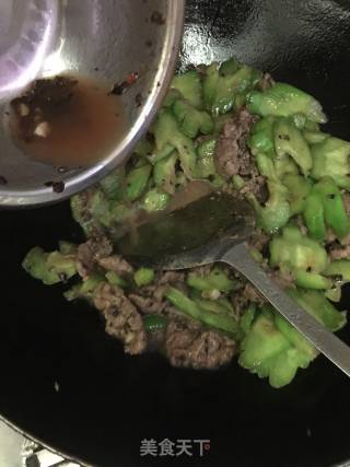 Braised Beef with Bitter Melon recipe