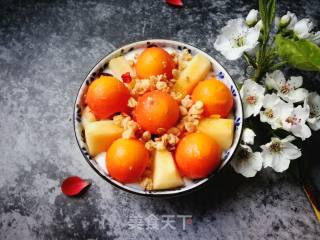 Papaya Apple Yogurt Bowl recipe