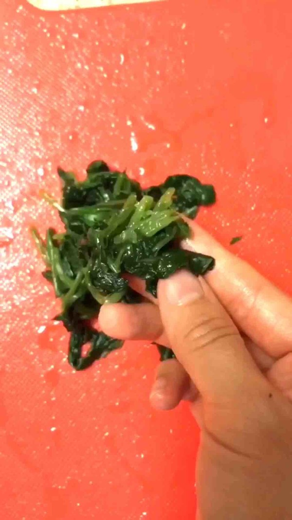 Spinach Sweet Potato Cake for Baby Food recipe