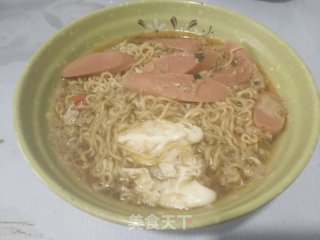 Lazy Version of Nutritious Instant Noodles recipe