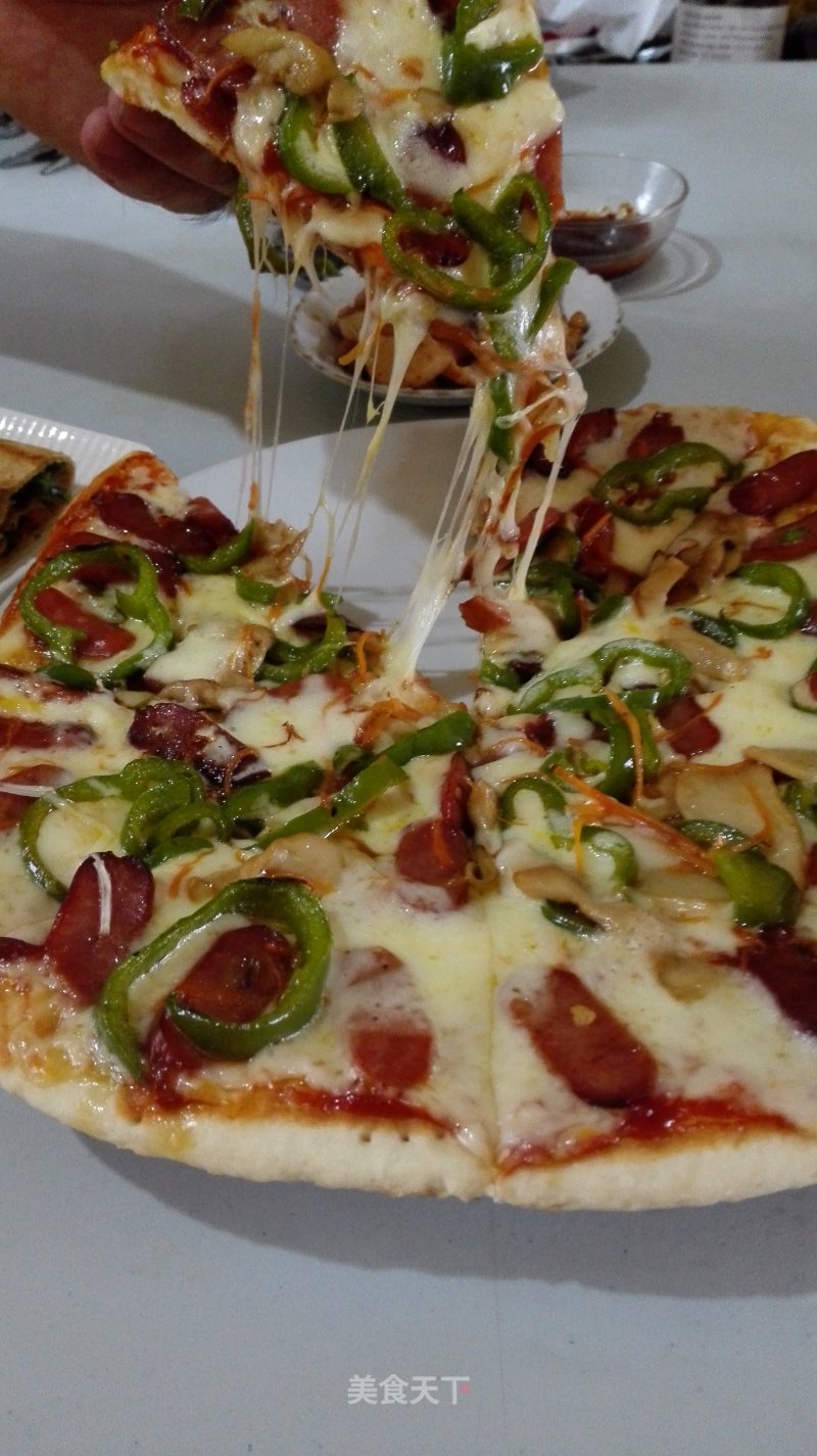 Pizza (electric Baking Pan Version) recipe
