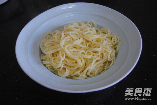 Peanut Butter Scallion Noodles recipe