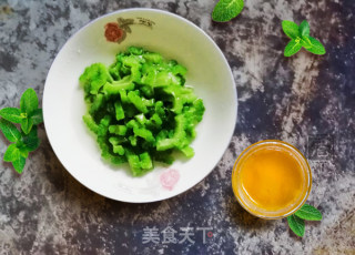Iced Honey Bitter Gourd recipe