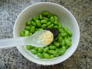 Olive Vegetables Mixed with Edamame recipe