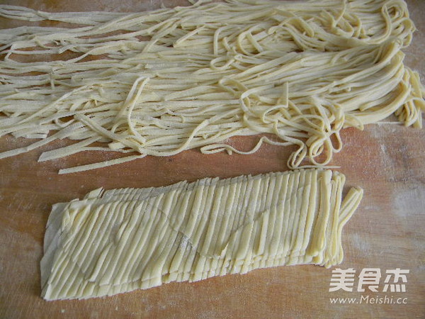 Braised White Kidney Bean Noodles recipe