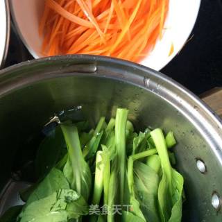 Carrot and Bean Sprouts recipe