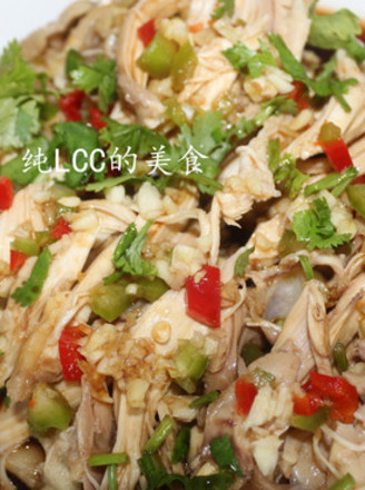 Shredded Chicken with Cold Sauce recipe
