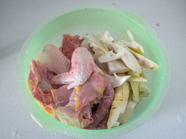 Bamboo Shoot Chicken Soup recipe