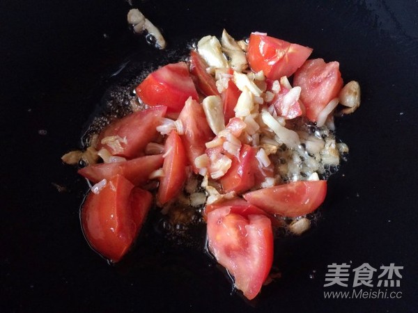 Stir-fried Cabbage with Scallops recipe