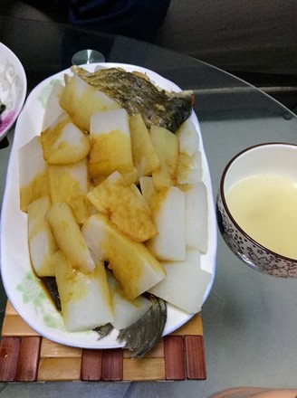 White Radish Fish Tail Soup recipe